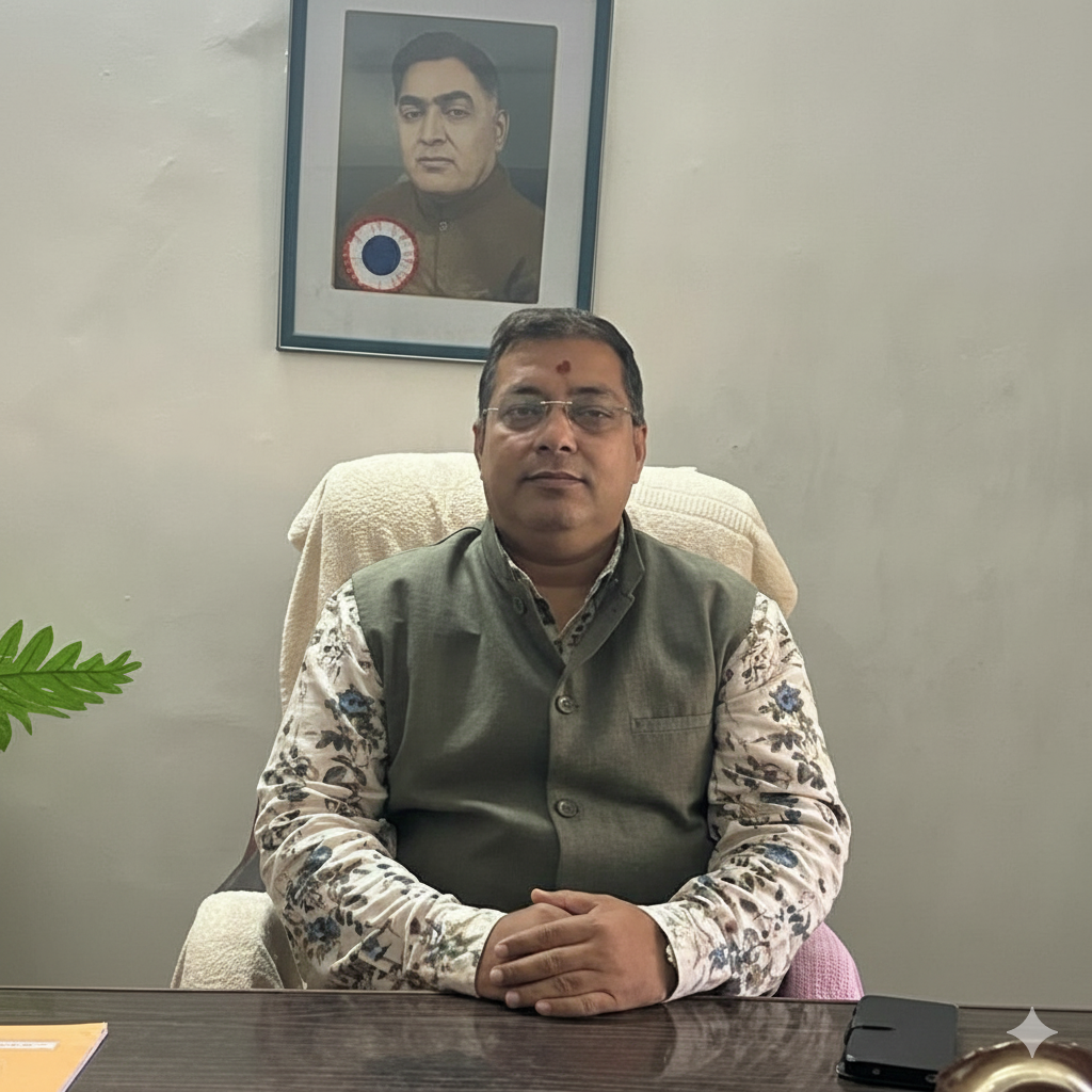 Pro. Hitesh Gandhi, Principal